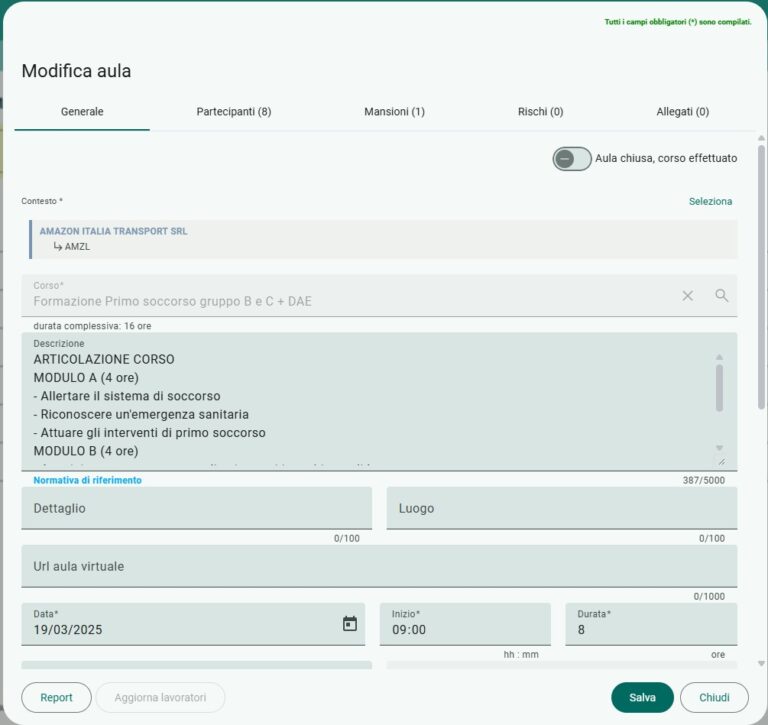 4 aula docente registo